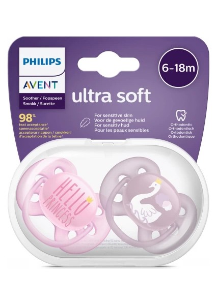 Bfs Avent Ultra Soft Emzik 6-18 Ay Kız