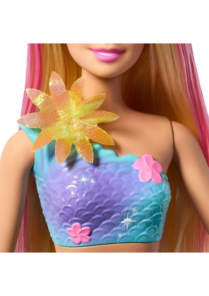 Bfs JDM72 Barbie Büyülü Çiçekler Deniz Kızı - Flower Magic Mermaid indirimleri