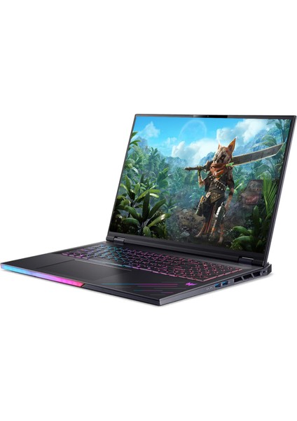 Predator PH18-73 Intel Core Ultra 9 275HX 128GB 512GB Freedos 16GB RTX5080 18'' WQXGA(2560 x 1600) IPS 250HZ Taşınabilir Bilgisayar NHQVZEY001F31 + Zetta Çanta modelleri