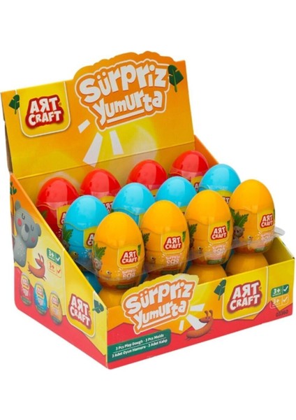 Küçük Sürpriz Yumurta, 1 Adet, Renkli ve Eğlenceli Hediye Seçeneği