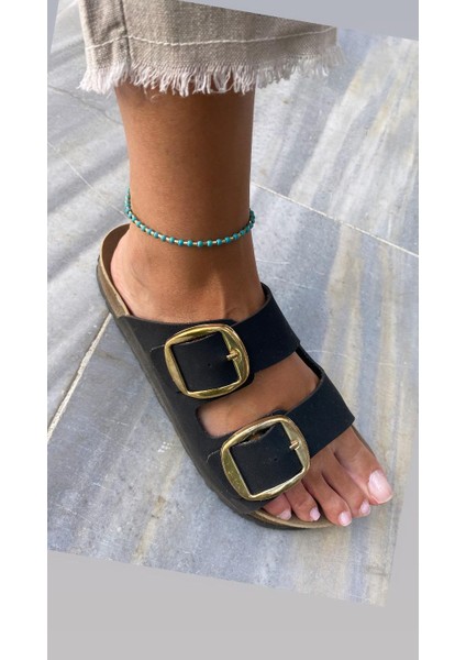 "mavi Boncuk Şerit Gold Renkli Halhal fırsatları