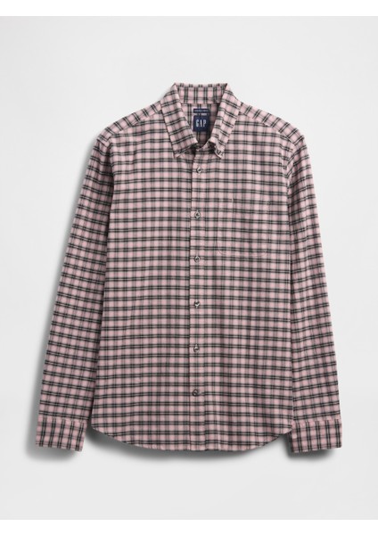 Erkek Pembe Standart Fit Oxford Gömlek fiyatları