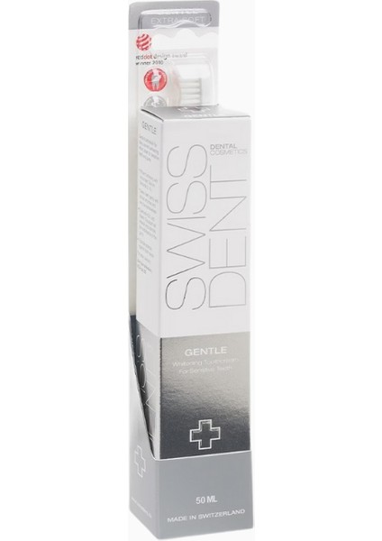 Swıssdent Gentle Combo Pack, Hassas Dişler Için Nazik Temizlik ve Beyazlatma