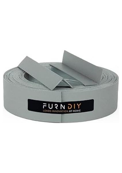 Kendinden Yapışkanlı Kenar ve Köşe Koruyucu Şerit Bant Gri 40 mm x 7,5 mt