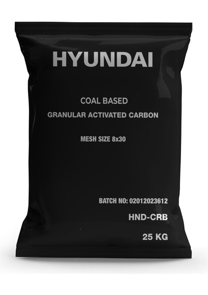 Kömür Bazlı Granül Aktif Karbon 25KG