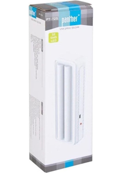 Yüksek Kaliteli 32 Ledli Micro USB Şarjlı Çok Modlu Işıldak fiyatları