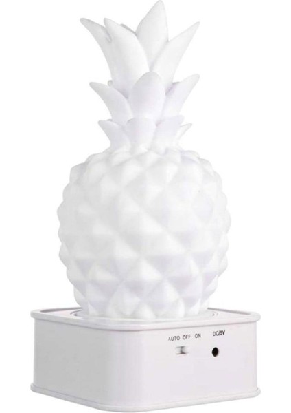 Renkli Silikon Ananas Dokunmatik Gece Lambası, Şık ve Kullanışlı Gece Aydınlatması