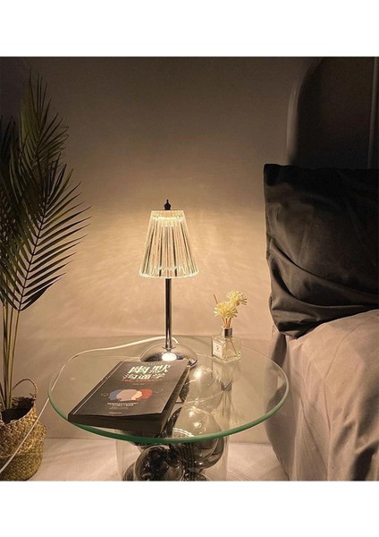 Kristal Elmas Masa Lambası, Kumandalı, Akrilik LED Gece Işığı, Romantik Tasarım modelleri