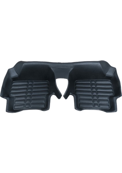 5d Dikişsiz (Press) Deri Havuzlu Paspas Siyah Renault Volkswagen Taigo 2021-2025 ile Uyumlu modelleri