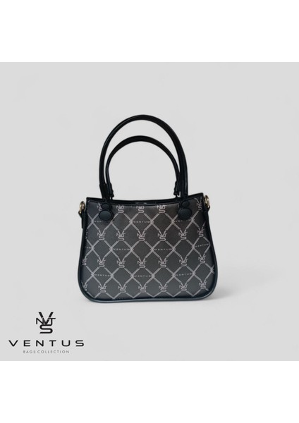 Şık ve Kullanışlı Siyah El Çantası, Günlük ve Özel Kullanımlar Için Ideal.