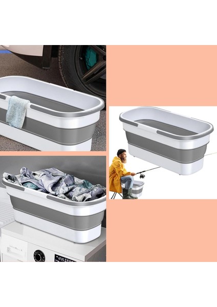Tekerlekli Katlanabilir Temizlik -Çamaşır Kovası Gkh indirimleri