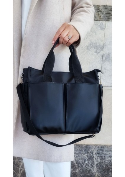 Kadın Siyah Orta Boy El ve Omuz Çantası, Şık ve Kullanışlı Tasarım fiyatları