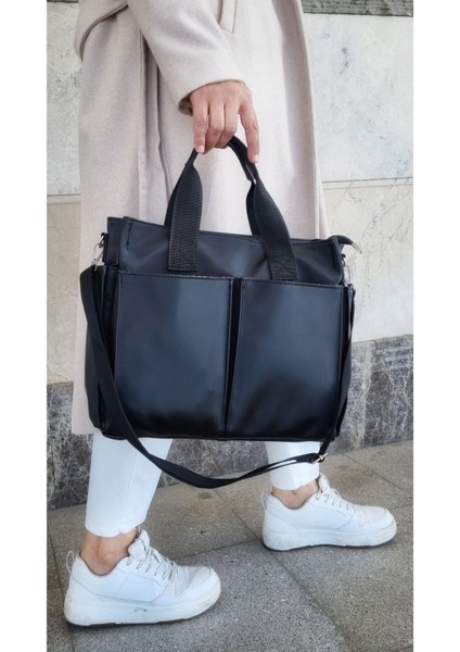 Kadın Siyah Orta Boy El ve Omuz Çantası, Şık ve Kullanışlı Tasarım fırsatları