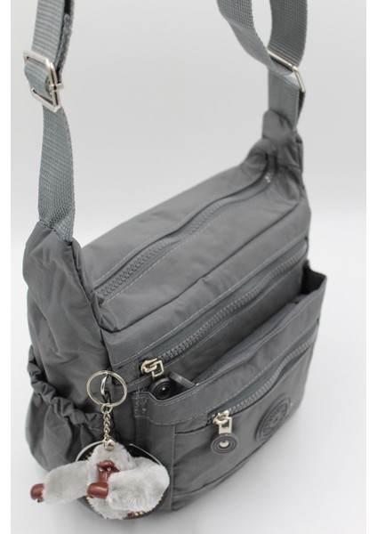 Suya Dayanıklı Kadın Omuz Çantası, Şık ve Kullanışlı, Gri Renk. fırsatları