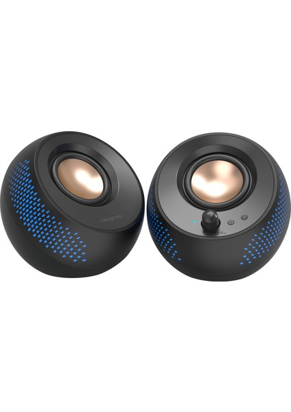 Creatıve Pebble x 2.0 Usb-C Bilgisayar Hoparlörü, Ayarlanabilir Rgb Aydınlatmalı, Bluetooth 5.3, USB Ses, Pc ve Mac Için 60 W Güç fiyatları