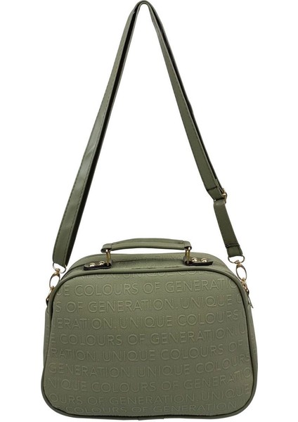 Haki Renkli Çapraz ve El Tutmalı Çok Gözlü Şık ve Kullanışlı Çanta fiyatları