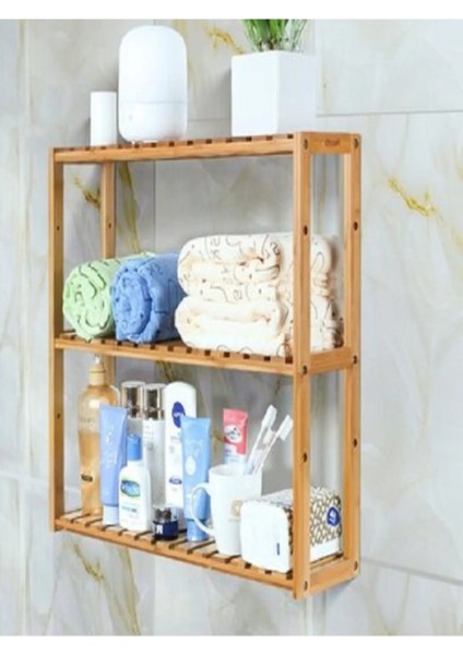 Ahşap Dekoratif Banyo Mutfak Düzenleyici Organizer Raf modelleri