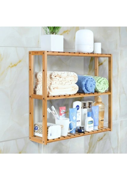 Ahşap Dekoratif Banyo Mutfak Düzenleyici Organizer Raf fırsatları
