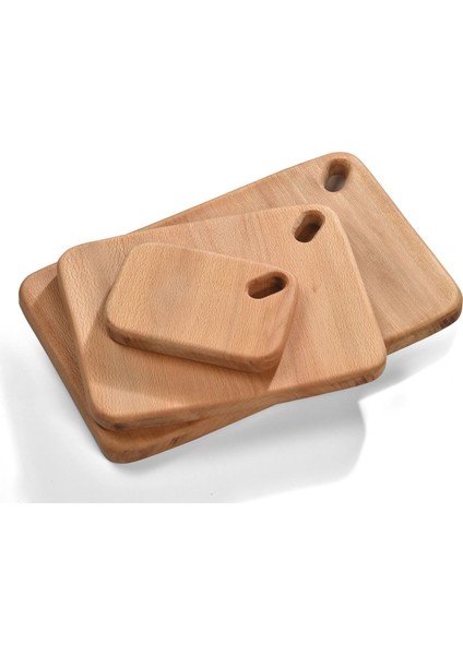 Ahşap 3'lü Kesme Tahtası