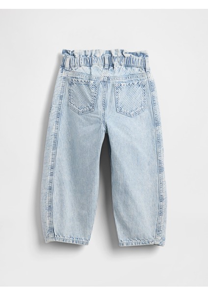Kız Bebek Mavi Jean Pantolon Çizgili Horseshoe fiyatları