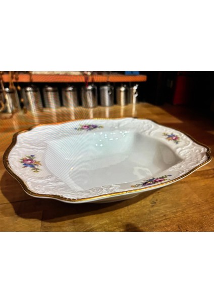 Rosenthal Sanssouci Porselen Tabak Kase - Büyük Boy - 27 cm x 27 cm x 6 cm