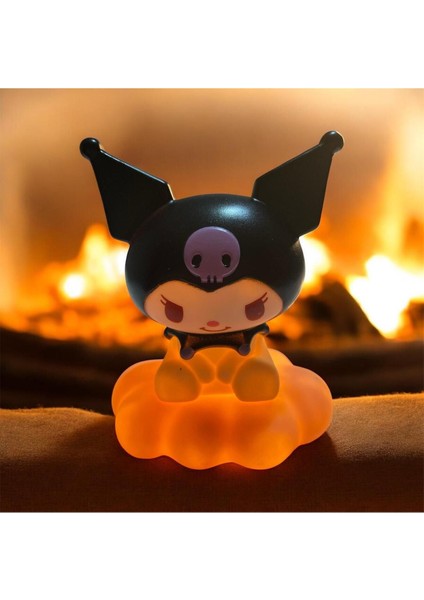 Sevimli Kuromi Figürlü Renkli Gece Lambası, Şık ve Yumuşak Işık Seçeneği fırsatları