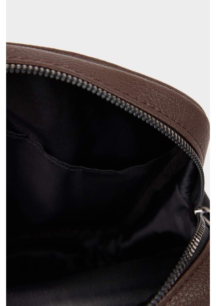 Kahverengi Erkek Suni Deri Çapraz Çanta, Şık ve Hafif Tasarım fırsatları