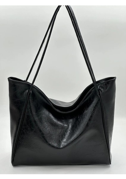 Şık Siyah Vintage Tarzı Çok Amaçlı Kadın Omuz Çantası fırsatları