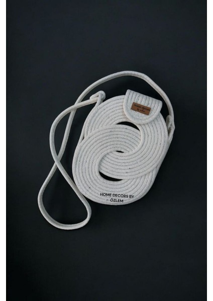 Hasır Çanta Günlük Pullu Ekru Omuz ve Telefon Çantası El Yapımı modelleri