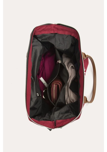 Şık Bordo Kadın Cocker Spaniel Baskılı Omuz Çantası, Kullanışlı ve Hafif Tasarım indirimleri