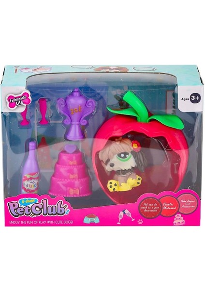 Bfs KZL-CL2103 1-4 elmalı Pet Star Oyun Seti -Kızılkaya Oyuncak modelleri
