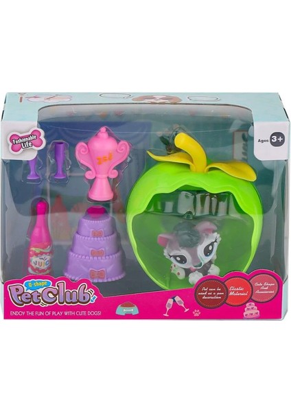 Bfs KZL-CL2103 1-4 elmalı Pet Star Oyun Seti -Kızılkaya Oyuncak fırsatları