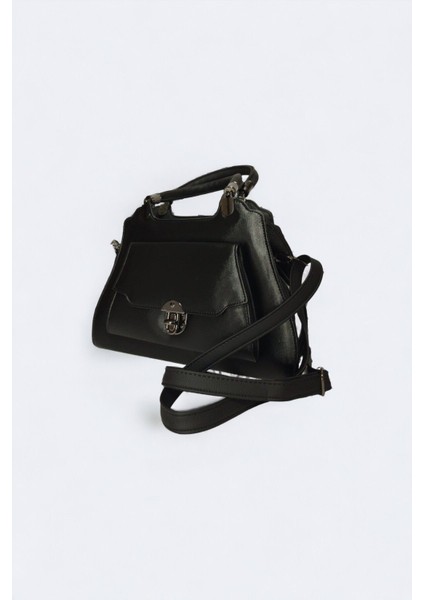 Şık Siyah Omuz Askılı Çanta, Hafif ve Zarif Tasarım modelleri