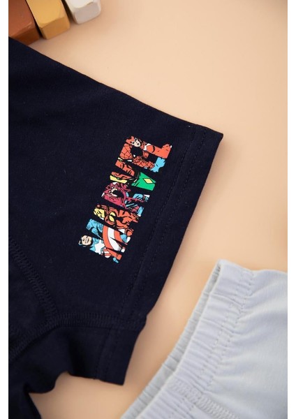 Marvel Lisanslı 2 Li Boxer - Çok Renkli fiyatları