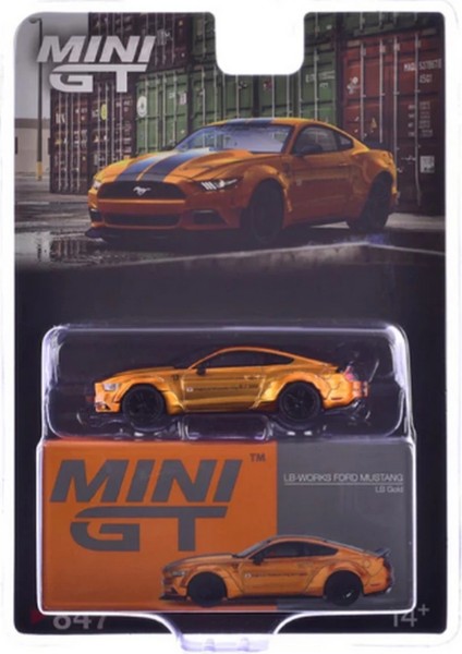 Bfs Mini Gt 1/64 Lb-Works Ford Mustang Lb Gold fiyatları