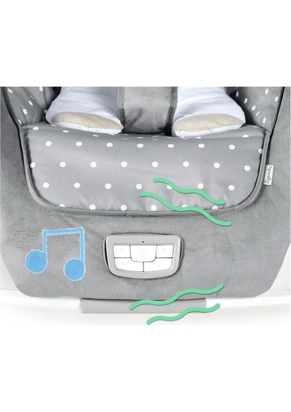 Cuddle Lamb Baby Sallanan Hamağı Titreşimli Ana Kucağı 0-18KG modelleri