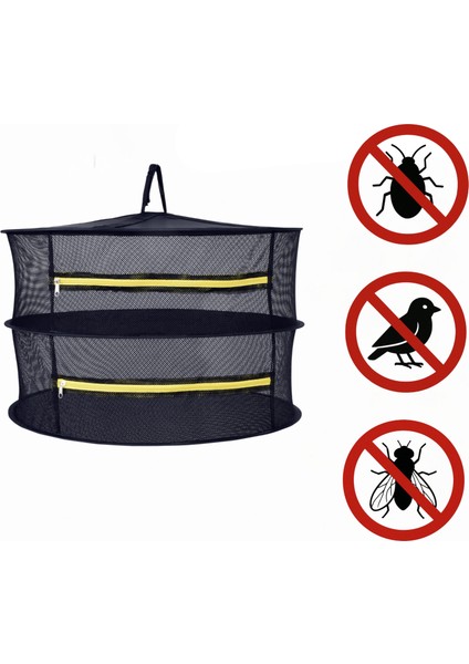 2 Katlı Meyve Sebze Bitki Kurutma Filesi | Katlanabilir Meyve Sebze Bitki Doğal Kurutma Sepeti fırsatları