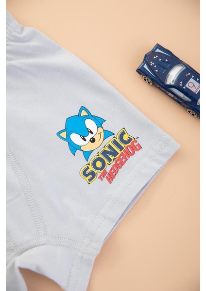 Sonıc Lisanslı 2 Li Boxer - Çok Renkli modelleri
