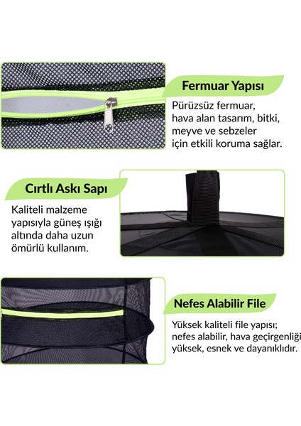 2 Katlı Meyve Sebze Bitki Kurutma Filesi | Katlanabilir Meyve Sebze Bitki Doğal Kurutma Sepeti modelleri