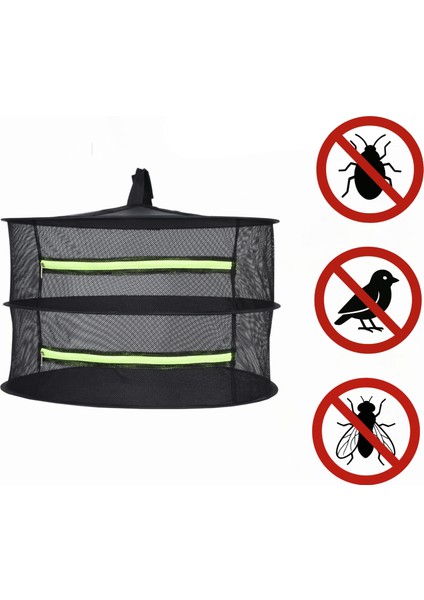 2 Katlı Meyve Sebze Bitki Kurutma Filesi | Katlanabilir Meyve Sebze Bitki Doğal Kurutma Sepeti fırsatları