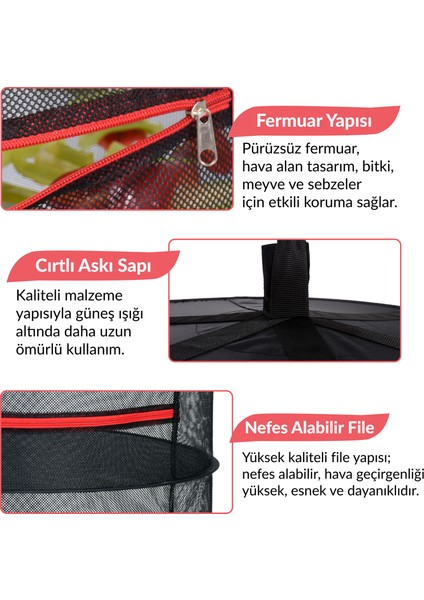 2 Katlı Meyve Sebze Bitki Kurutma Filesi | Katlanabilir Meyve Sebze Bitki Doğal Kurutma Sepeti indirimleri