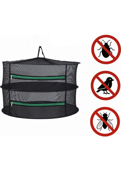 2 Katlı Meyve Sebze Bitki Kurutma Filesi | Katlanabilir Meyve Sebze Bitki Doğal Kurutma Sepeti fırsatları