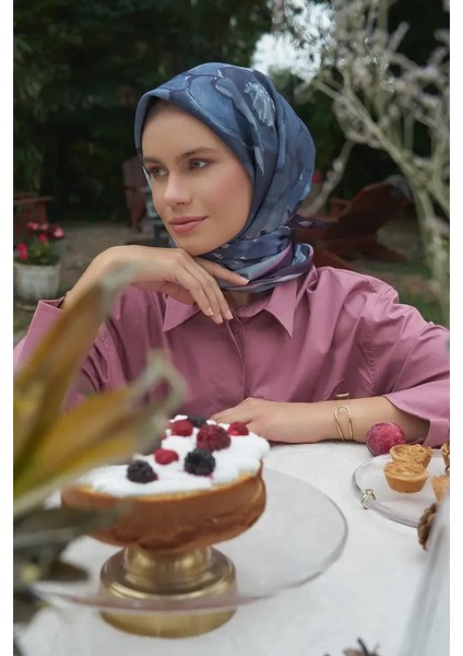 Mor Ed Scarf Rosa Modal Eşarp
