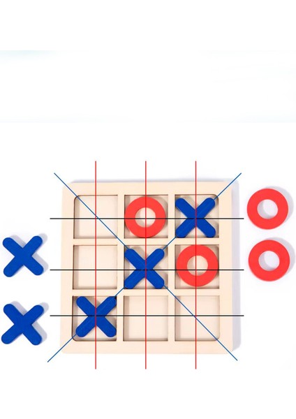 Ahşap Xox Zeka Oyunu, Eğitici ve Stratejik, Çocuklar ve Aileler Için Keyifli Oyun modelleri