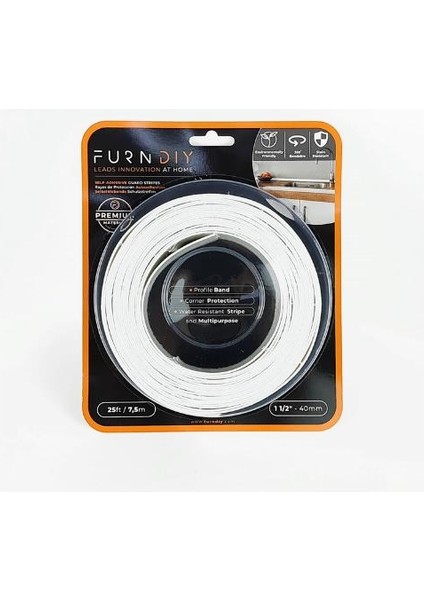 Kendinden Yapışkanlı Kenar ve Köşe Koruyucu Şerit Bant Beyaz 40 mm x 7,5 mt fiyatları