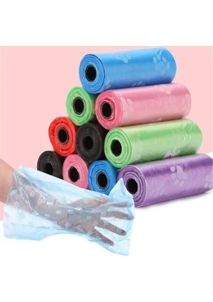 Tamarınd® 4lü Evcil Hayvanlar Için Pati Desenli Kedi Köpek Kaka Poşeti Torbası fiyatları