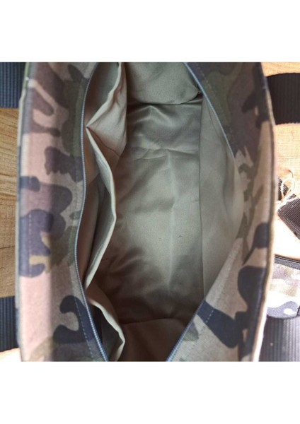 Kahverengi Keten Kanvas Taşınabilir Şık Çanta modelleri