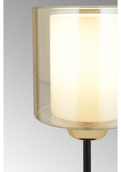 Şık Siyah Camlı Masa Lambası, Modern ve Lüks Dekorasyon Için Ideal Seçenek fırsatları