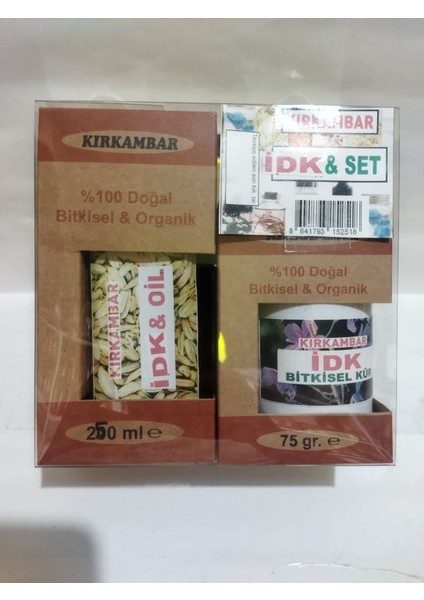 İdrar kacırma tedavi seti (ıdk&set)