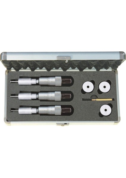 12-20X0.004MM 3-Nokta Temasli Mekanik Mikrometre